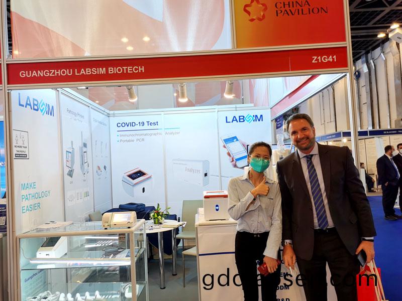 【展會(hui)迴(hui)顧】藍勃生物精綵亮(liang)相2022 MEDLAB Middle East